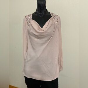 Elegant Pink Draped Women's Top
Item# TSbl9